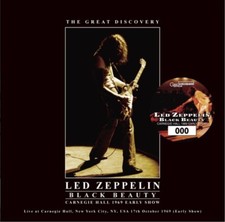 LED ZEPPELIN - BLACK BEAUTY: CARNEGIE HALL 1969 EARLY SHOW (2CD) NEW comprar usado  Enviando para Brazil