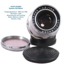 Voigtländer dynarex 100mm gebraucht kaufen  Bad Kissingen