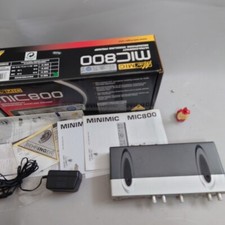 Pré-amplificador de microfone Behringer MIC800 MINIMIC modelador de tubo de vácuo com adaptador e caixa comprar usado  Enviando para Brazil
