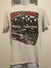 Camisa punk vintage anos 80 ponto único distorção social cruz vermelha bandeira preta SSD comprar usado  Enviando para Brazil