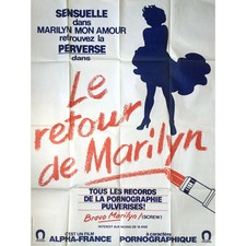 Retour marilyn affiche d'occasion  Villeneuve-lès-Avignon