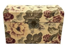Floral fabric storage for sale  WITHERNSEA