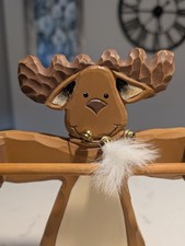 Cute wooden reindeer for sale  Cherryville