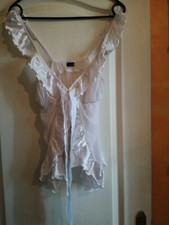 Nuisette blanche voile d'occasion  Aiguillon