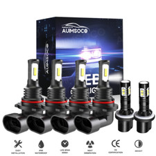 Usado, Kit combo de faróis de LED feixe alto baixo + lâmpadas de neblina para Chevy S10 1998-2003 comprar usado  Enviando para Brazil
