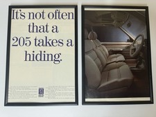 Framed original peugeot for sale  WIGAN