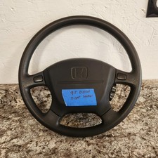 Black steering wheel d'occasion  Expédié en Belgium