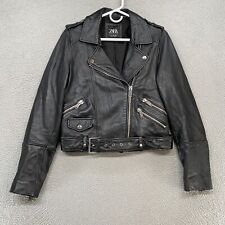 Zara leather jacket for sale  Silverdale