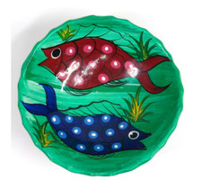 clay painted dish for sale clay painted dish for sale Blooming Prairie