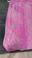 Saree designer sari for sale  EDGWARE