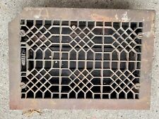 FERRO FUNDIDO Louvered GRATE Ornamentado Forno Vitoriano CALOR Ventilação de Janela Antiga #35 comprar usado  Enviando para Brazil