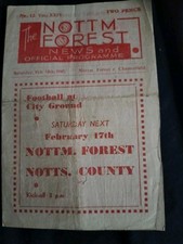 Rare vintage programme for sale  BRADFORD
