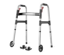 Caminhantes dobráveis para idosos com rodas, andador leve, altura ajustável, usado comprar usado Caminhantes dobráveis para idosos com rodas, andador leve, altura ajustável, usado comprar usado  Enviando para Brazil