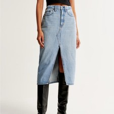 Abercrombie denim midi for sale  Lawrenceville