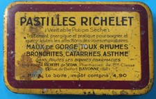 Boite métal vintage d'occasion  France