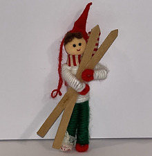 Vtg skier christmas for sale  Huntsville