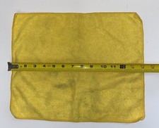 Pano de limpeza de microfibra amarelo usado – 14” x 12”, usado comprar usado  Enviando para Brazil