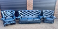 Blue chesterfield set for sale Blue chesterfield set for sale  HOUGHTON LE SPRING