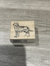 Dog rubber stamp for sale  PENICUIK