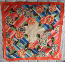 Vintage silk handkerchief for sale  MELKSHAM