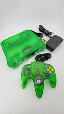 Console Nintendo 64 Like New Funtastic verde selva + controle N64 PAL comprar usado  Enviando para Brazil