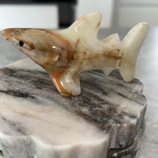Onyx shark ornament for sale  BIRMINGHAM