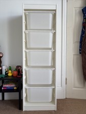 Ikea white storage for sale  LEEDS