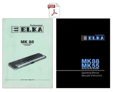 Elka service manual usato  Teramo
