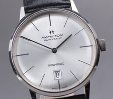 [Quase em perfeito estado] Hamilton Intra-Matic H384551 mostrador prateado 38mm AT relógio masculino Japão comprar usado  Enviando para Brazil