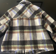 Manteau carreaux bershka d'occasion  Nantes-