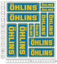 Adesivi stiker ohlins usato  San Potito Sannitico