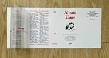 Jaquette album hugo d'occasion  Boulogne-Billancourt