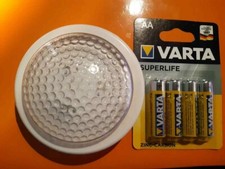 Lampada emergenza rotonda usato  Italia