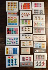Briefmarken bloecke 1965 gebraucht kaufen  Tarmstedt