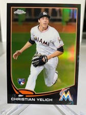 Usado, Atualização 2013 Topps 'Black Refractor' Christian Yelich #MB-47 RC serial'd 91/99 comprar usado  Enviando para Brazil