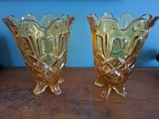 Sowerby amber glass for sale  HALIFAX