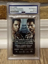 Manny pacquiao signed for sale  Tampa