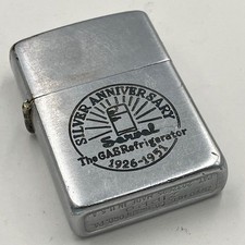 Isqueiro refrigerador vintage Zippo 1949-1951 prata aniversário servo a gás comprar usado Isqueiro refrigerador vintage Zippo 1949-1951 prata aniversário servo a gás comprar usado  Enviando para Brazil