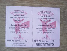 Unused ticket 1986 for sale  EDINBURGH