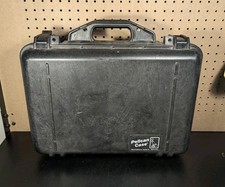 Estojo rígido Pelican preto tamanho médio vintage 18x12x6  comprar usado  Enviando para Brazil