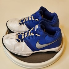 Tênis de bola Nike Air Visi Pro 5 branco azul B 653772-102 feminino 7,5 desgaste menor comprar usado  Enviando para Brazil