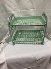 Organizador de cosméticos rack bandeja de armazenamento balcão banheiro 2 camadas verde comprar usado  Enviando para Brazil