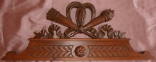 Fronton bois sculpté d'occasion  Toulouse-