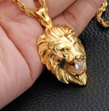 Pendentif tete lion d'occasion  Beauvais