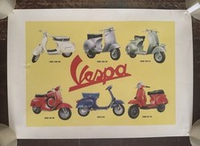 Poster pubblicitario piaggio usato  Genova