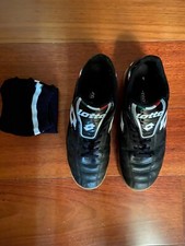 Lotto fussballschuhe schwarz gebraucht kaufen  Köln