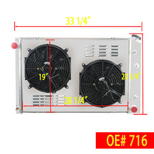 Row radiator shroud for sale  Fontana