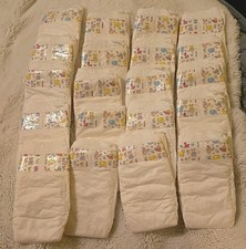 Usado, Lote de 20 Fraldas Descartáveis de Plástico Infantil Vintage Tamanho Grande Mascache NOS 2005 comprar usado  Enviando para Brazil