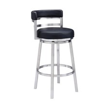 brushed silver counter stools for sale  Brentwood