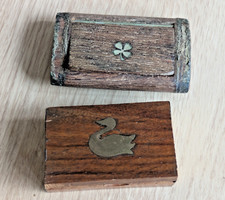 Two vintage wooden for sale  LICHFIELD